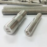 دوبلكس 2205 s32205 2507 s32750 1.4410 جودة عالية الأجهزة السحابة خشبية الخيوط قضيب مرساة